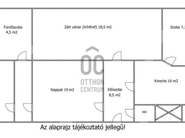 Eladó lakás Budapest IX. kerület, Belső Ferencváros 72 nm