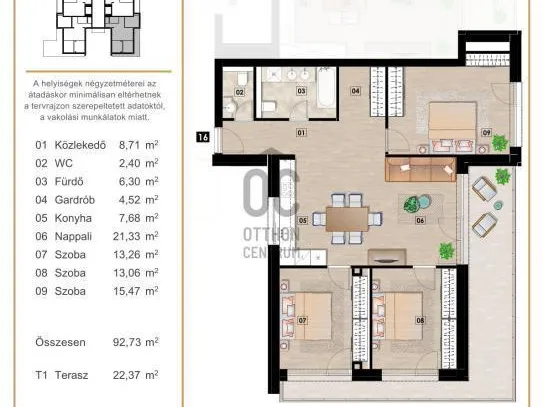 Eladó lakás Budapest XVII. kerület 92 nm
