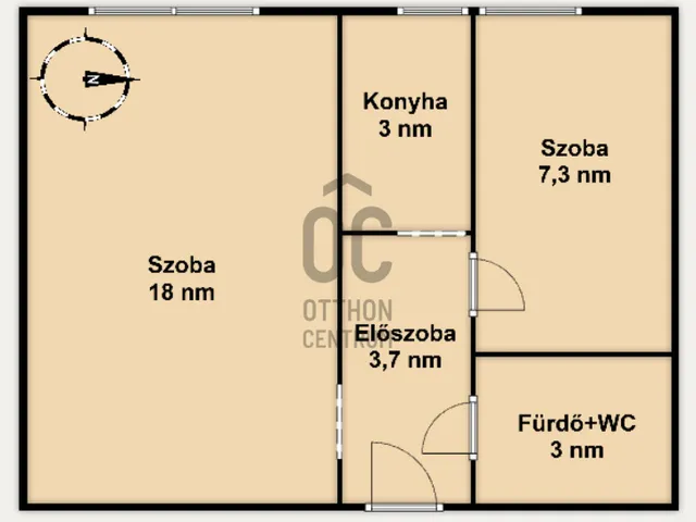 Eladó lakás Budapest XV. kerület, Újpalota 35 nm