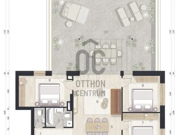 Eladó lakás Budapest XVII. kerület, Rákosliget 117 nm