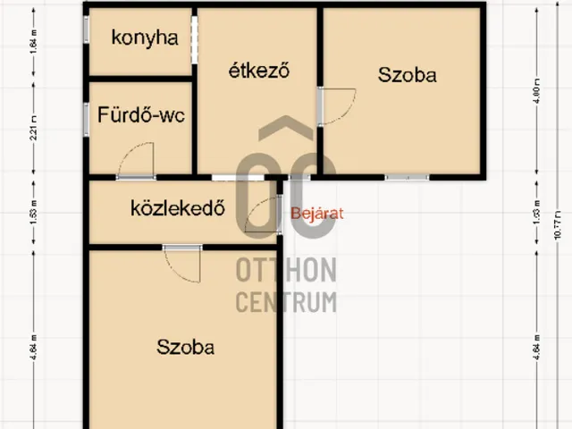 Eladó ház Budapest XX. kerület, Pesterzsébet-Szabótelep 53 nm