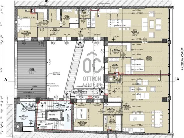 Eladó lakás Budapest V. kerület, Belváros 79 nm