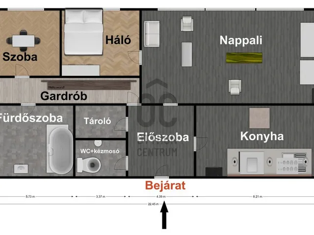 Eladó lakás Budapest XIV. kerület, Alsórákos 56 nm