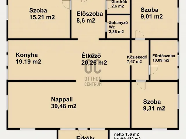 Eladó lakás Budapest XVI. kerület, Rákosszentmihály 136 nm