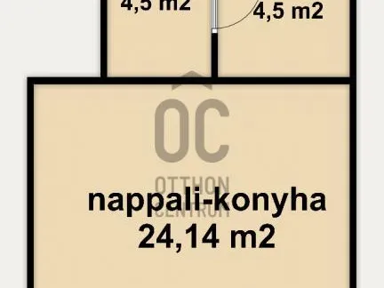 Eladó lakás Budapest XVII. kerület, Rákoskeresztúr 33 nm