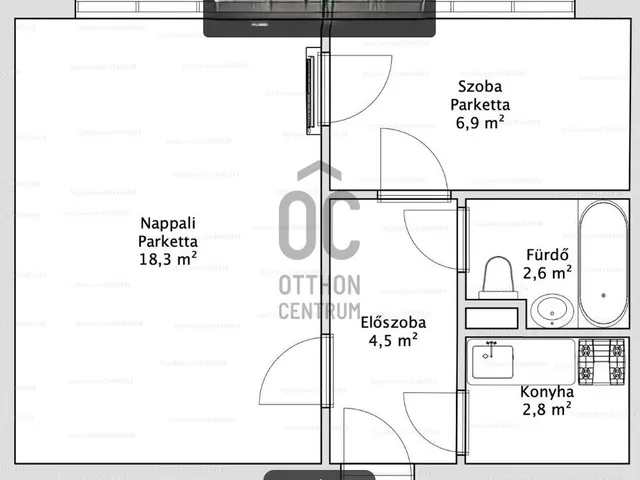 Eladó lakás Budapest XV. kerület, Újpalota 35 nm