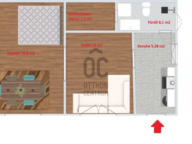 Eladó lakás Budapest XV. kerület, Rákospalota 40 nm