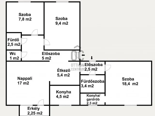 Eladó lakás Budapest XIX. kerület 82 nm