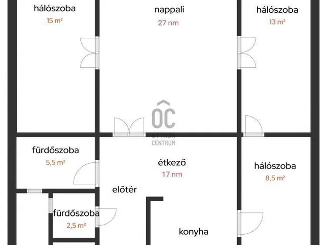 Eladó lakás Budapest VI. kerület, Diplomatanegyed 90 nm