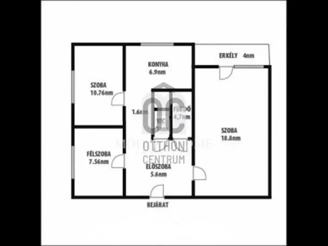 Eladó lakás Budapest XV. kerület, Pestújhely 64 nm