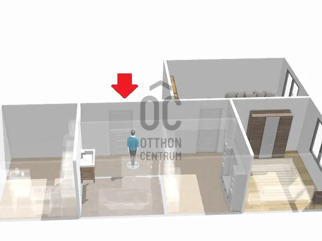 Eladó lakás Budapest XV. kerület, Újpalota 47 nm