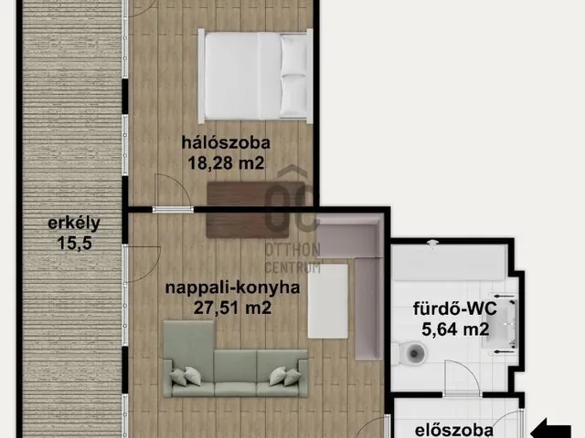 Eladó lakás Budapest IX. kerület 54 nm