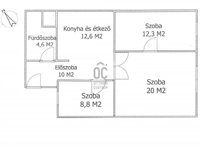 Eladó lakás Budapest VII. kerület 68 nm