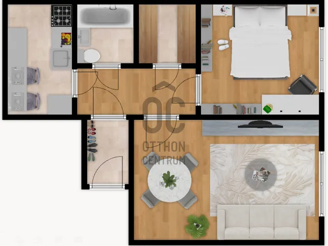 Eladó lakás Budapest XV. kerület, Újpalota 47 nm