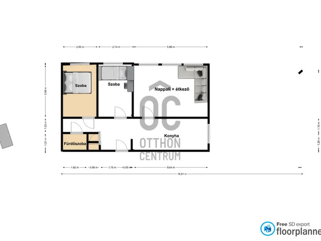 Eladó lakás Budapest XIV. kerület, Alsórákos 56 nm