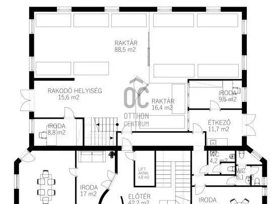 Eladó kereskedelmi és ipari ingatlan Budapest XVI. kerület, Cinkota 720 nm