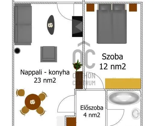 Eladó lakás Budapest XIII. kerület, Lőportárdűlő 46 nm