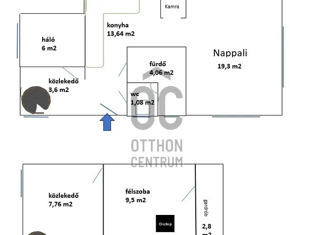 Eladó ház Budapest XXI. kerület, Királyerdő 68 nm