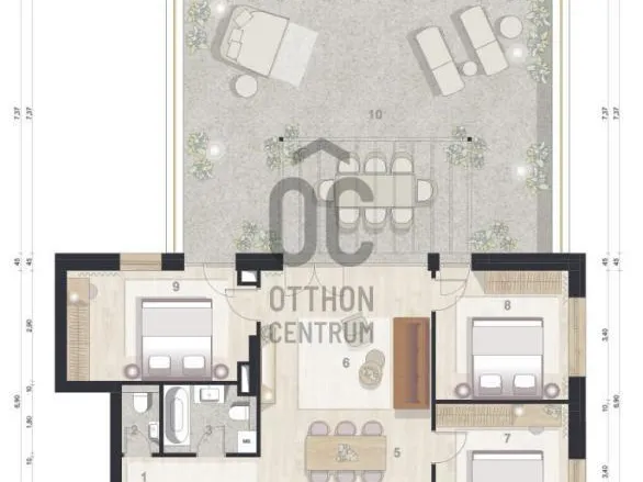 Eladó lakás Budapest XVII. kerület, Rákosliget 82 nm