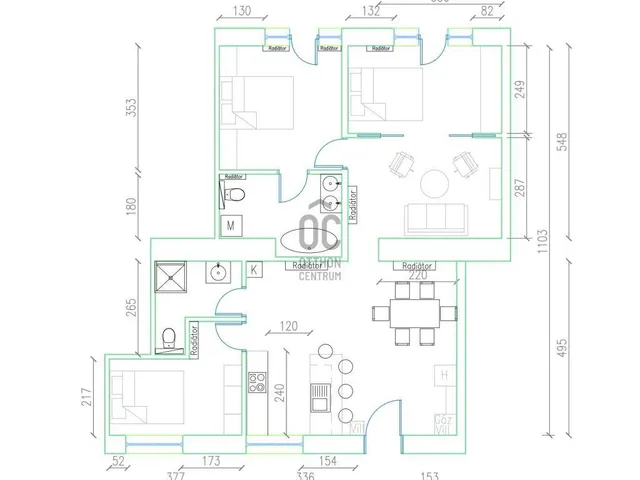Eladó lakás Budapest VI. kerület 83 nm