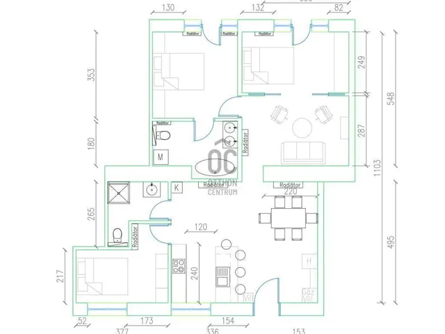 Eladó lakás Budapest VI. kerület 83 nm