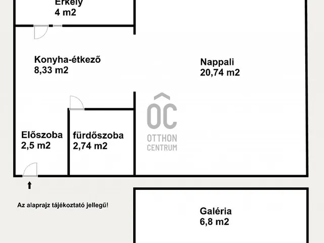 Eladó lakás Budapest VIII. kerület 36 nm