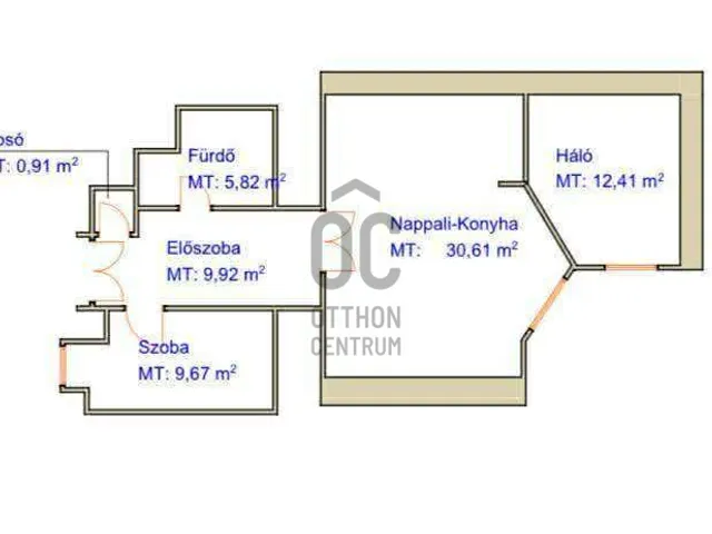 Eladó lakás Budapest VI. kerület, Diplomatanegyed 68 nm