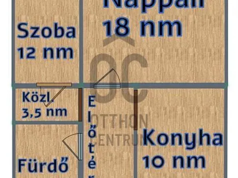 Eladó lakás Budapest XVI. kerület, Mátyásföld 53 nm