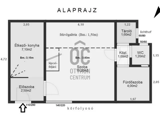 Eladó lakás Budapest VII. kerület 36 nm