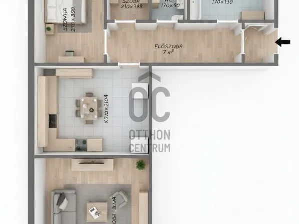 Eladó lakás Budapest XIII. kerület, Angyalföld 52 nm