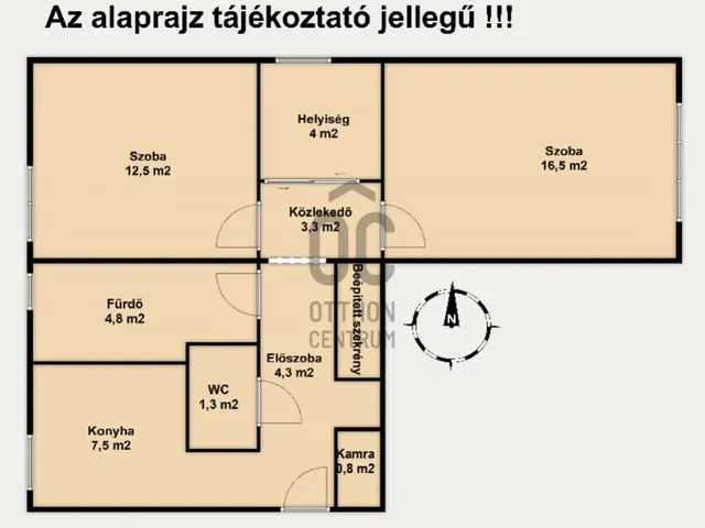 Eladó lakás Budapest XIV. kerület, Alsórákos 55 nm