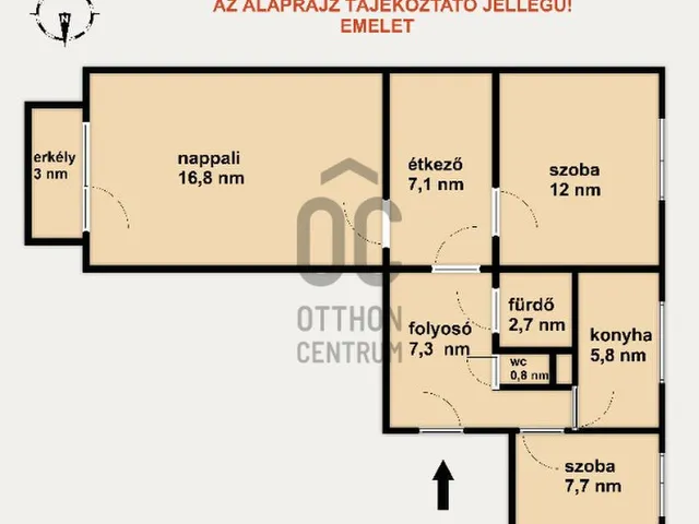 Eladó lakás Budapest XI. kerület 63 nm