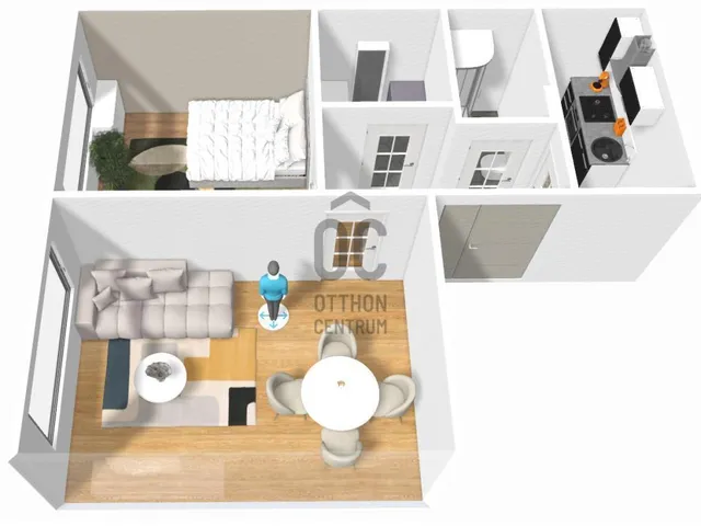 Eladó lakás Budapest XV. kerület, Újpalota 47 nm