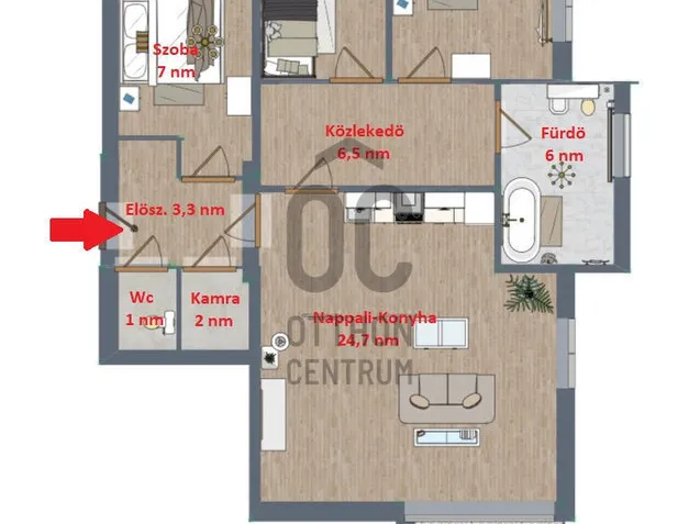 Eladó lakás Budapest XVI. kerület, Cinkota 69 nm