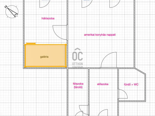 Eladó lakás Budapest VII. kerület, Belső-Erzsébetváros 73 nm
