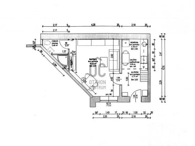 Eladó lakás Budapest VIII. kerület 31 nm