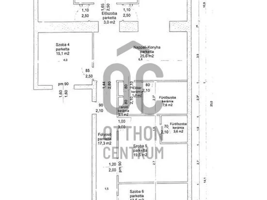 Eladó lakás Budapest V. kerület, Belváros 192 nm