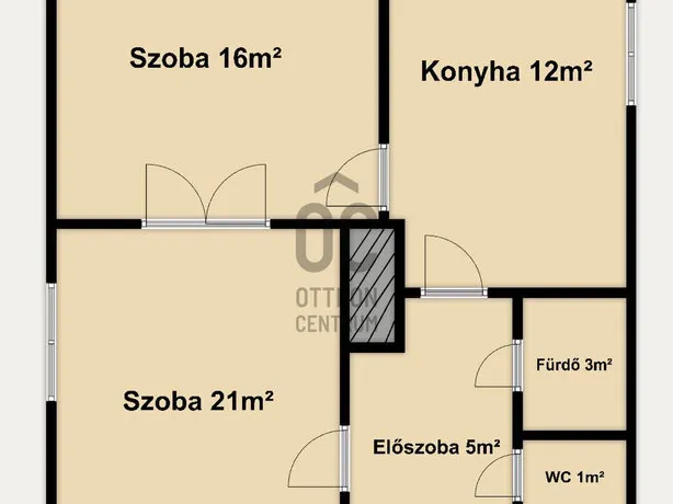 Eladó lakás Győr, Nádorváros 59 nm