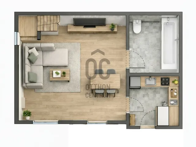 Eladó lakás Budapest VI. kerület, Diplomatanegyed 29 nm