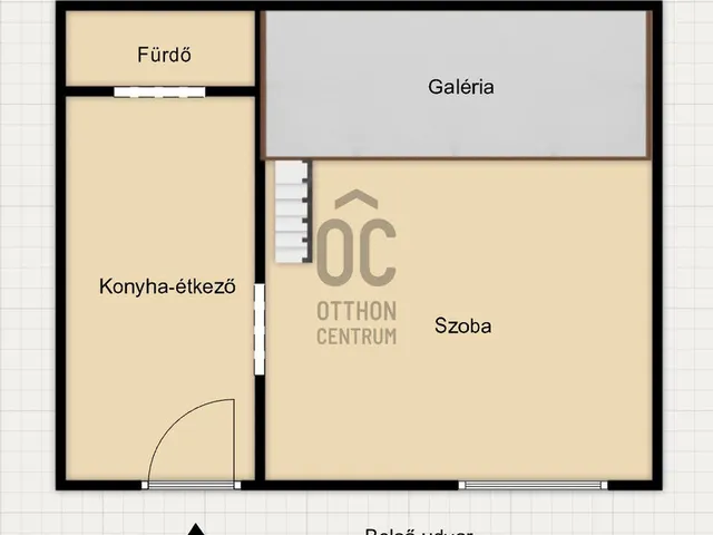 Eladó lakás Budapest VII. kerület 24 nm