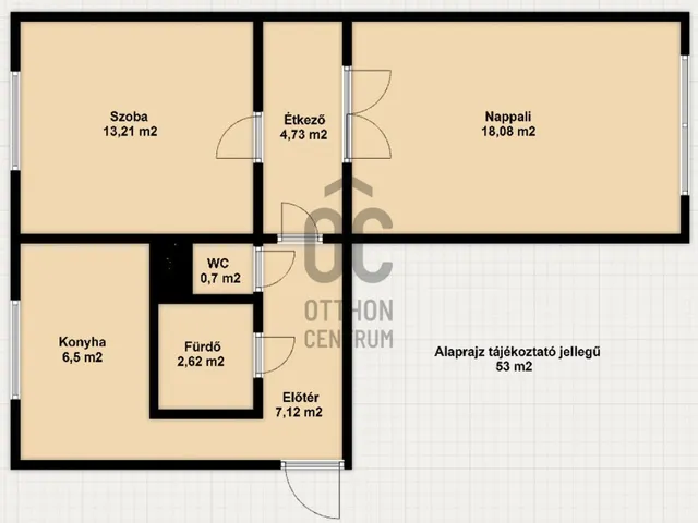 Eladó lakás Budapest X. kerület, Újhegy 53 nm