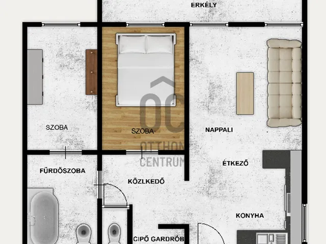 Eladó lakás Budapest XVII. kerület, Rákoskeresztúr 63 nm