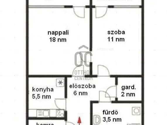 Eladó lakás Budapest XIV. kerület, Alsórákos 55 nm