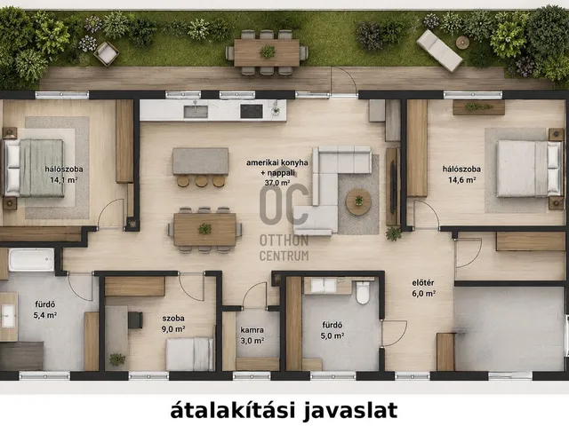 Eladó lakás Budapest XV. kerület, Rákospalota 119 nm