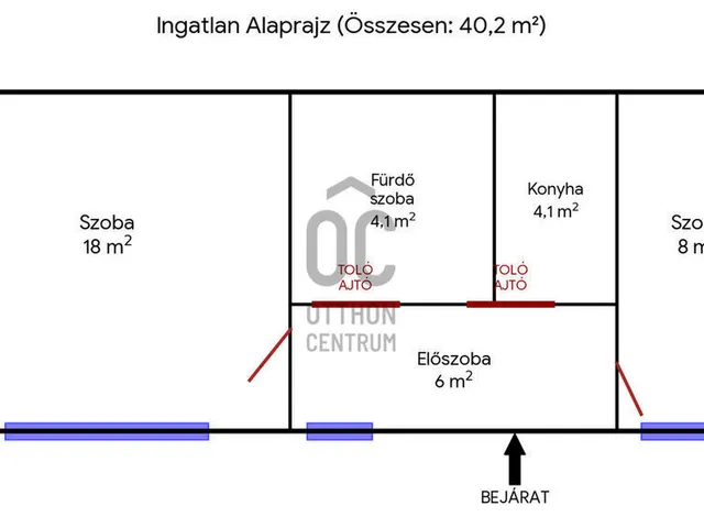 Eladó lakás Budapest V. kerület, Belváros 39 nm