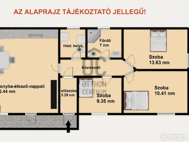 Eladó ház Ócsa 96 nm
