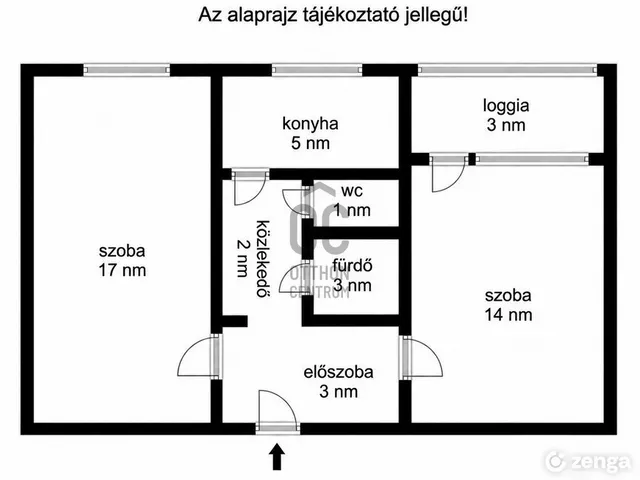 Eladó lakás Budapest III. kerület, Békásmegyer 48 nm