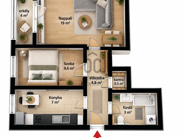 Eladó lakás Budapest XVIII. kerület, Szent Lőrinc telep 46 nm