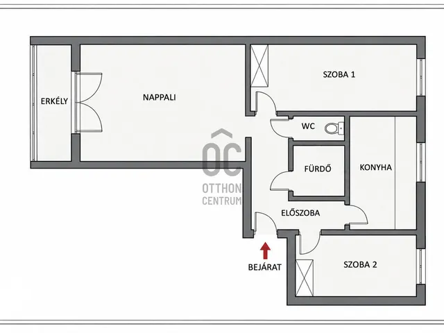 Eladó lakás Budapest XV. kerület, Újpalota 55 nm