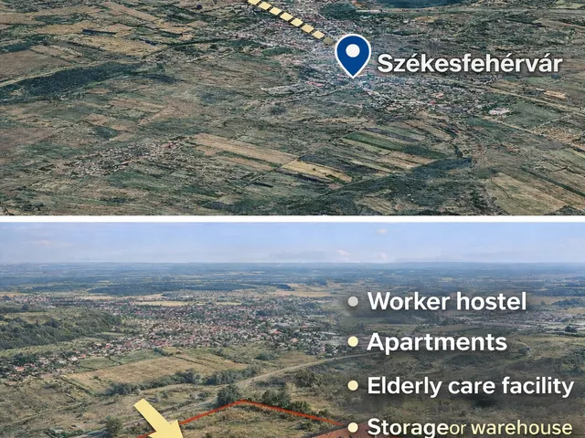 Eladó kereskedelmi és ipari ingatlan Zámoly 580 nm